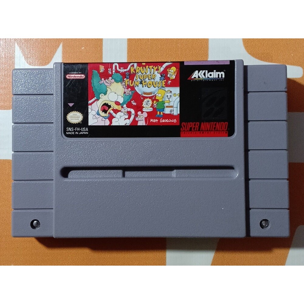 Krusty's Super Fun House (SNES)